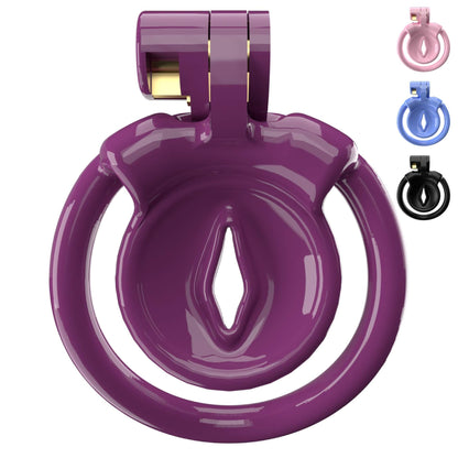 Super Small XX-1 Sissy Chastity Cage With 5 Arc Rings