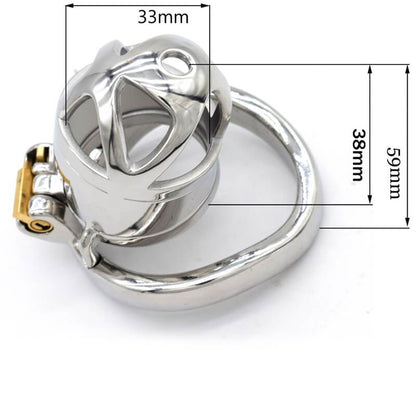 CC66 Steel Chastity Device