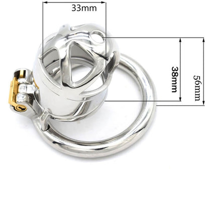 CC66 Steel Chastity Device