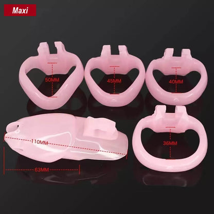 The Maxi-Max V4 Chastity Device 4.33 Inches Long