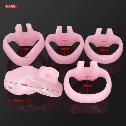 The Nano-Tight V4 Chastity Device 3.11 Inches Long