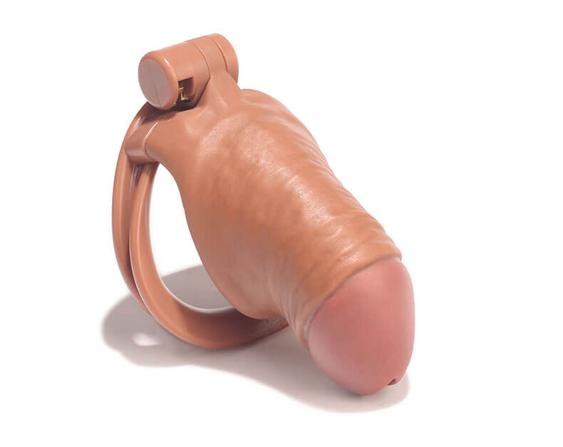 V3.0 Men's Simulated Penis Chastity Cage