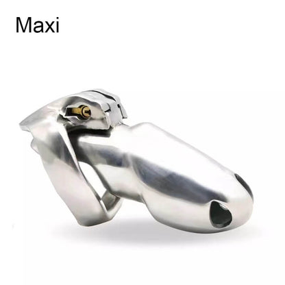 V4 Stainless Steel Chastity Cage