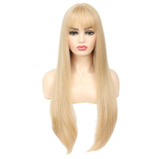 Sissy Nora Long Straight Blonde Wig - Sissy Lux