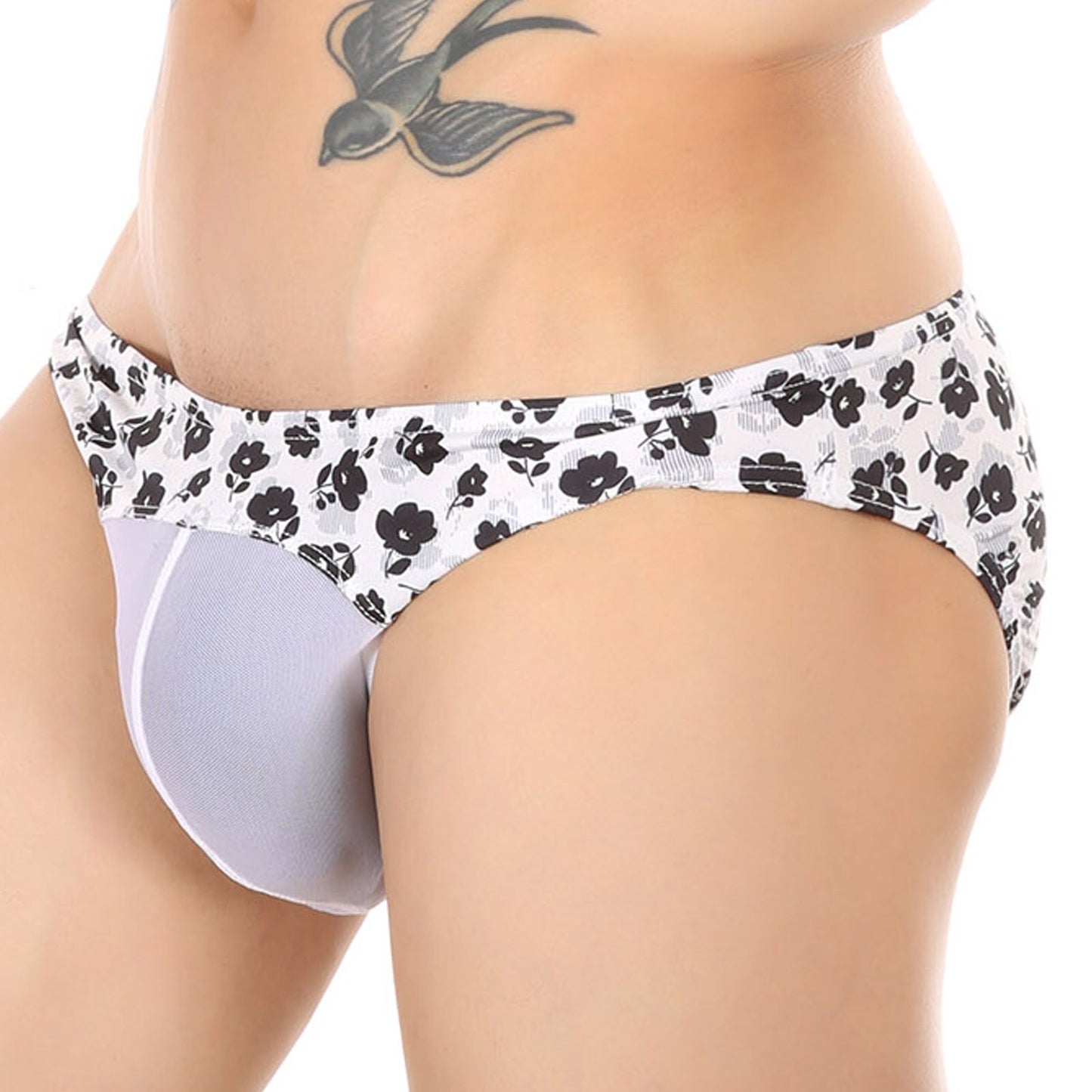 Cute Floral Feminizing Pouch Panties