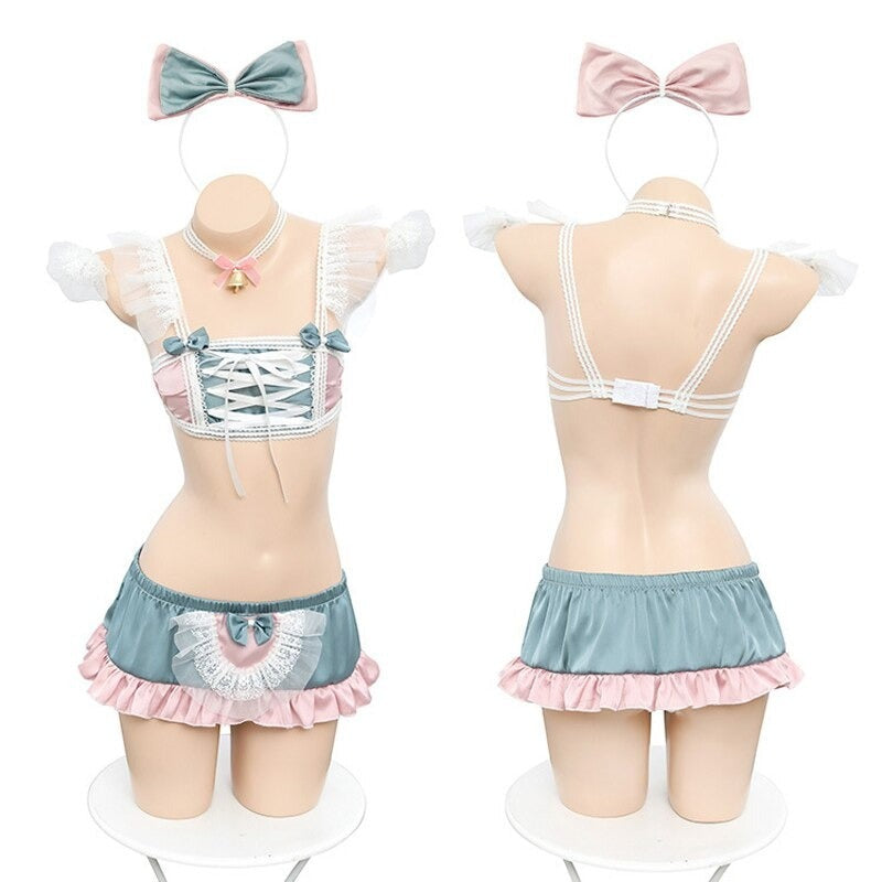 Sweet Sissy Maid Lingerie Set - Sissy Lux