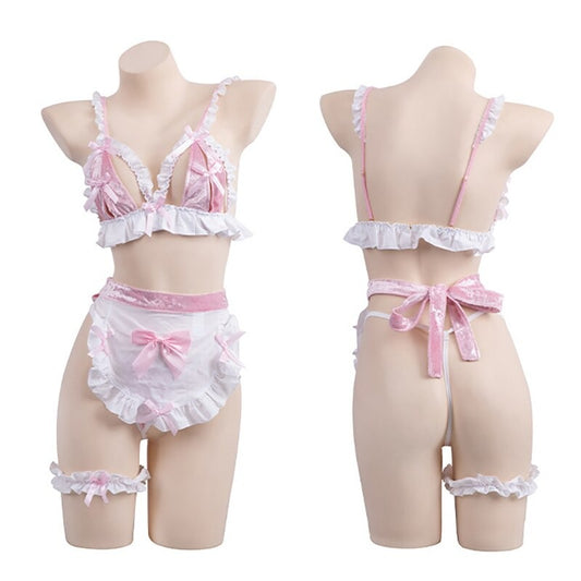 Naughty Sissy Maid Lingerie Set - Sissy Lux