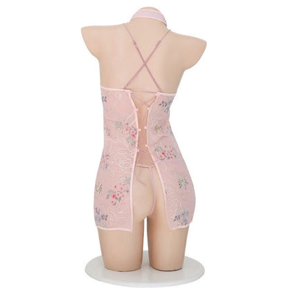 Delicate Pink Nighty Dress - Sissy Lux