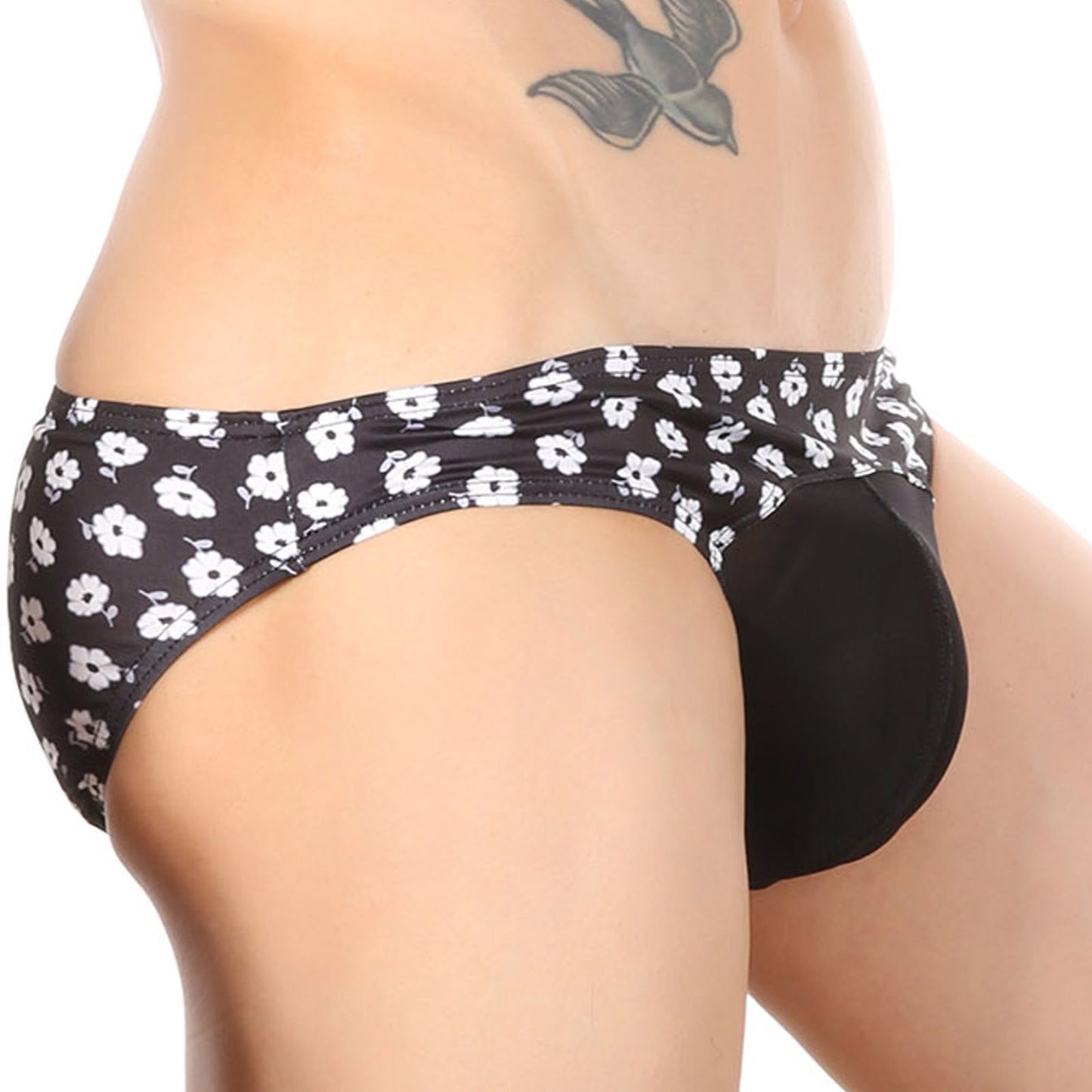Cute Floral Feminizing Pouch Panties