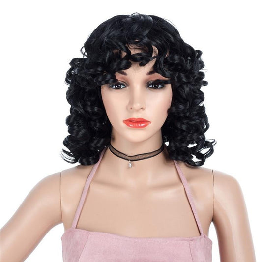 Short Curly Wig - Sissy Lux