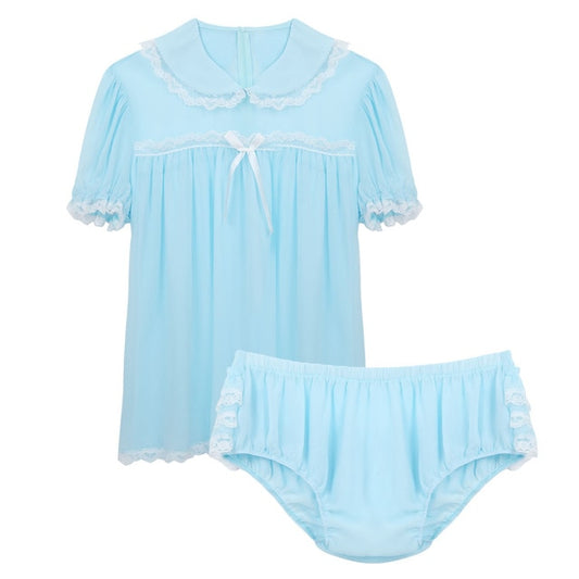 "Sissy Mia" Frilly Sissy Dress Set - Sissy Lux