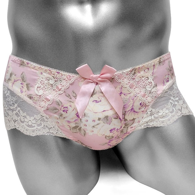 Sissy Floral Briefs - Sissy Lux