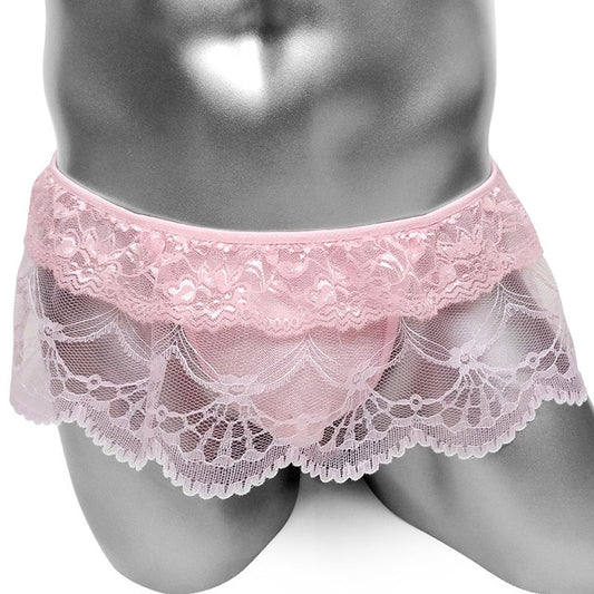 Skirted Sissy Lace Panties - Sissy Lux