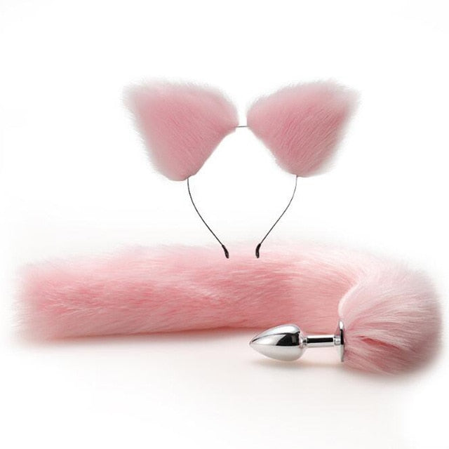 Tail Butt Plug Set - Sissy Lux