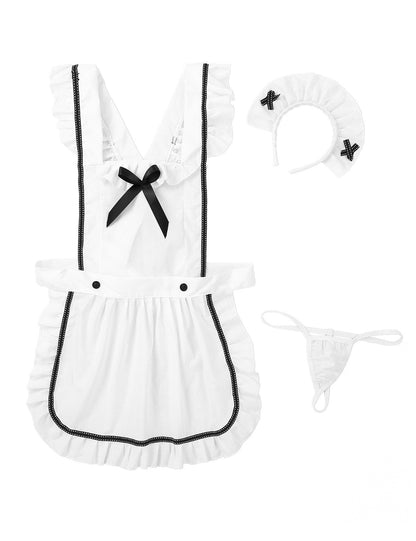 Flirty Sissy Maid Lingerie Set - Sissy Lux