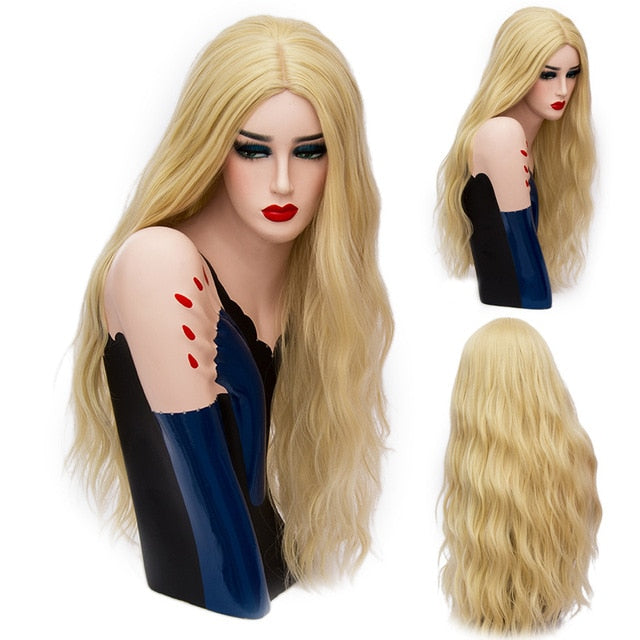 Long Wavy Wig - Sissy Lux