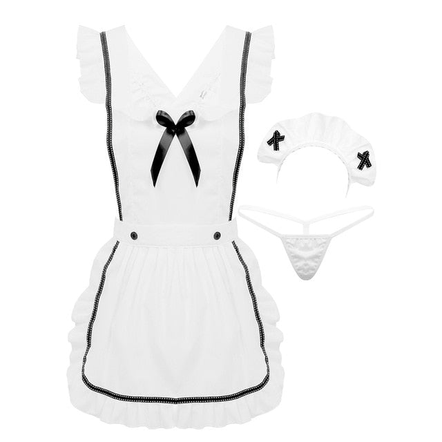 Sissy Maid Apron Dress Set - Sissy Lux