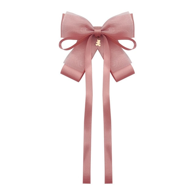 Sissy Satin Bow Brooch - Sissy Lux