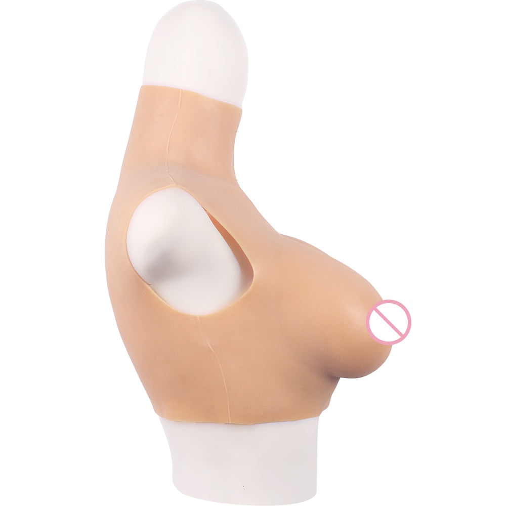 D Cup Soft Silicone Breast Forms - Sissy Lux