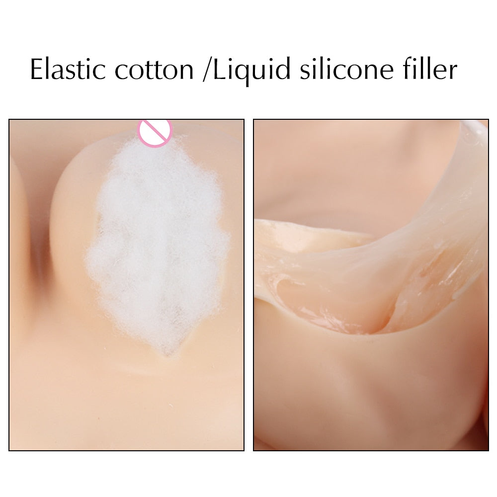 D Cup Soft Silicone Breast Forms - Sissy Lux