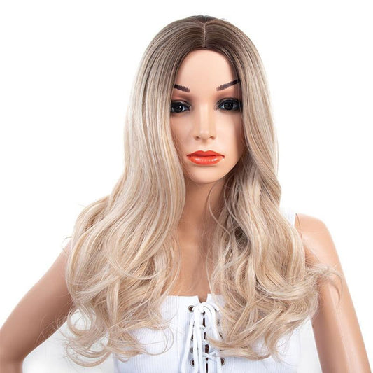 "Slutty Nancy" Long Ombre Blonde Wig - Sissy Lux