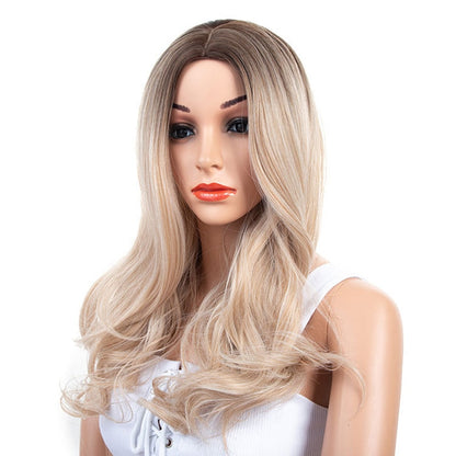 "Slutty Nancy" Long Ombre Blonde Wig - Sissy Lux