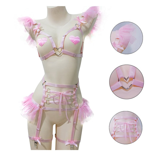 Cute Sissy Body Cage Lingerie - Sissy Lux