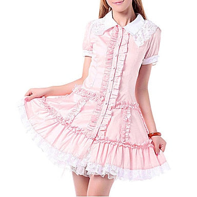 Girly Lolita Dress - Sissy Lux