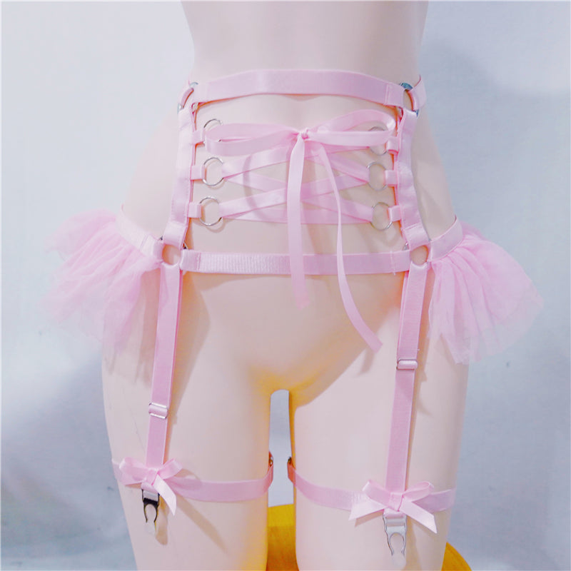 Cute Sissy Body Cage Lingerie - Sissy Lux