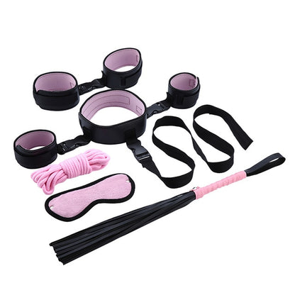 6Pcs Sissy Slave Bondage Set - Sissy Lux