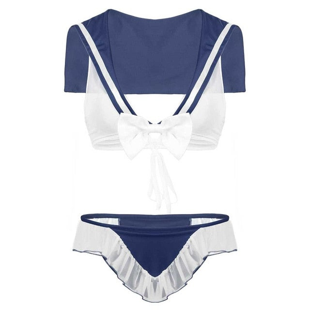 "Sissy Carol" Schoolgirl Sailor Uniform - Sissy Lux