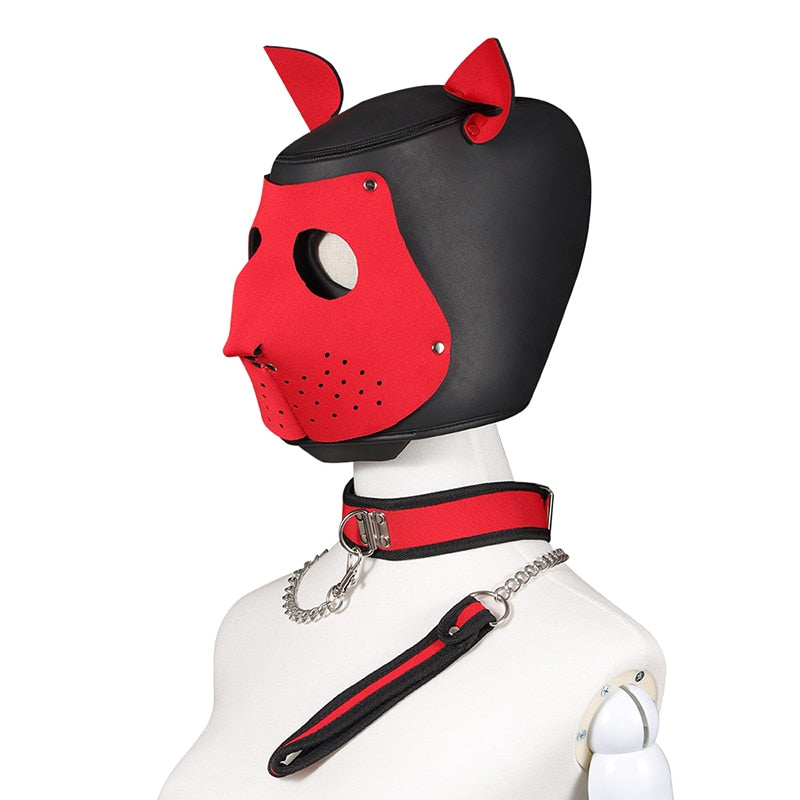 Puppy Play Sissy Slave Dog Mask – Sissy Lux