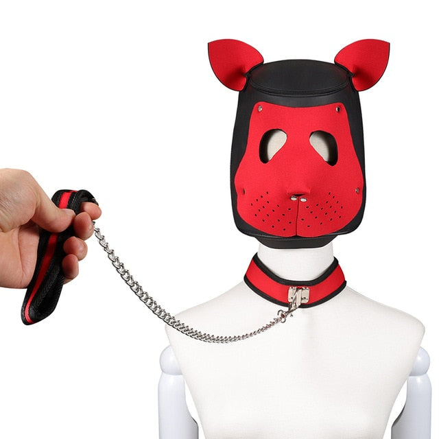 Puppy Play Sissy Slave Dog Mask – Sissy Lux