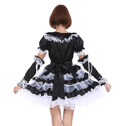 Lockable Sissy Maid Dress - Sissy Lux