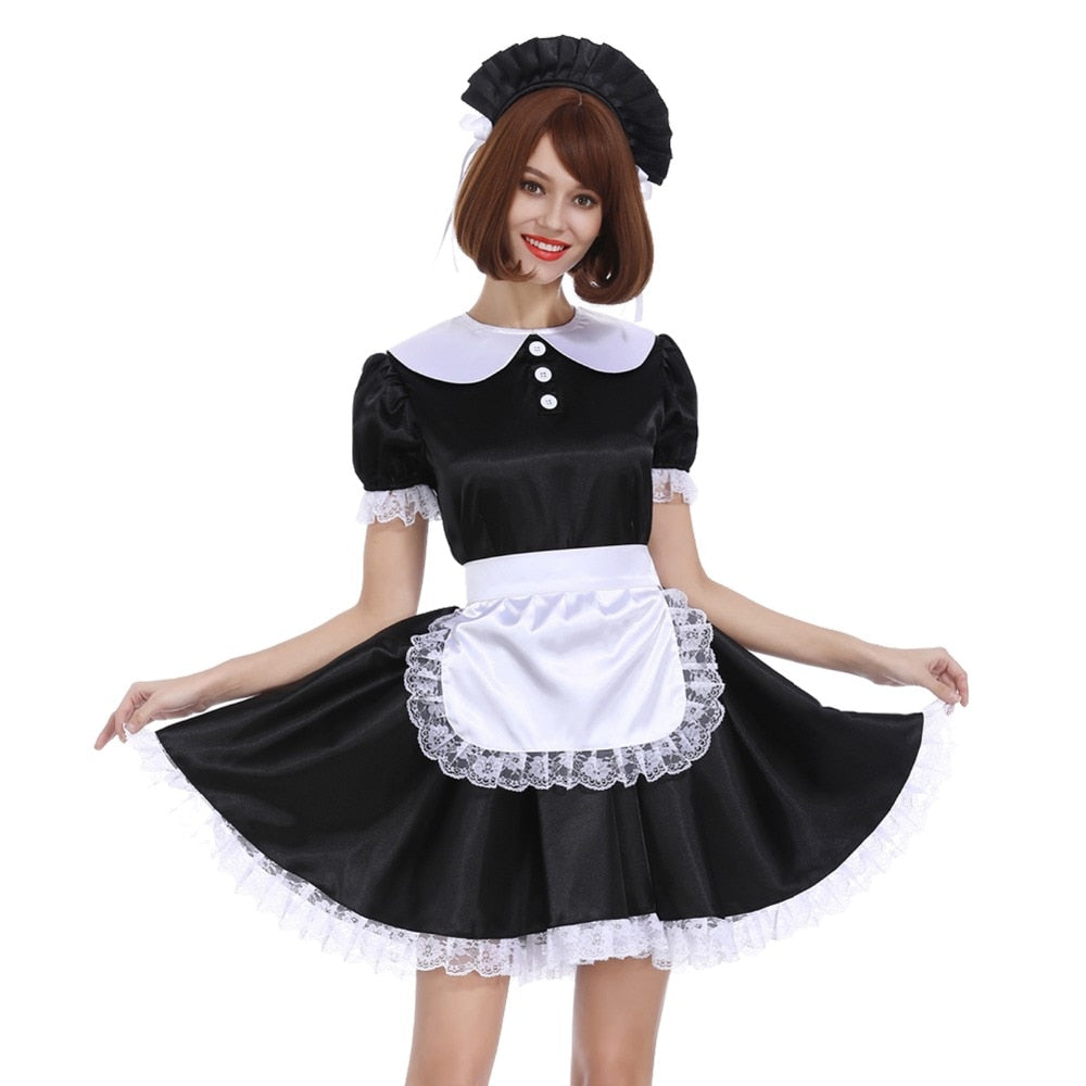 Lockable Sissy Maid Dress – Sissy Lux