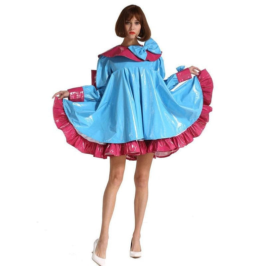 Lockable Sissy Bow Dress - Sissy Lux