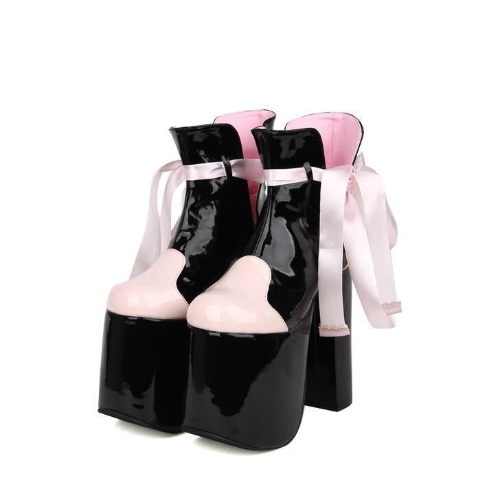 Sissy Shoes " Sweet Monica Boots" - Sissy Lux