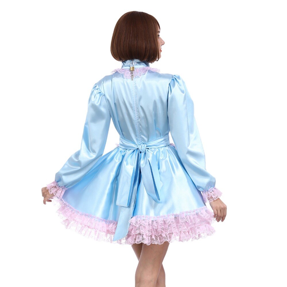 Lockable Sissy Maid Dress - Sissy Lux