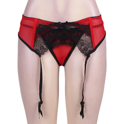 Lux Lace Garter Set - Sissy Lux