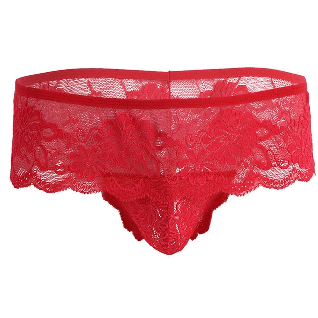 "Sissy Abigail" Lace Pouch Panties - Sissy Lux