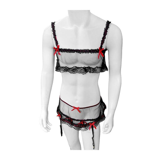 Sissy Mark Lingerie Set - Sissy Lux