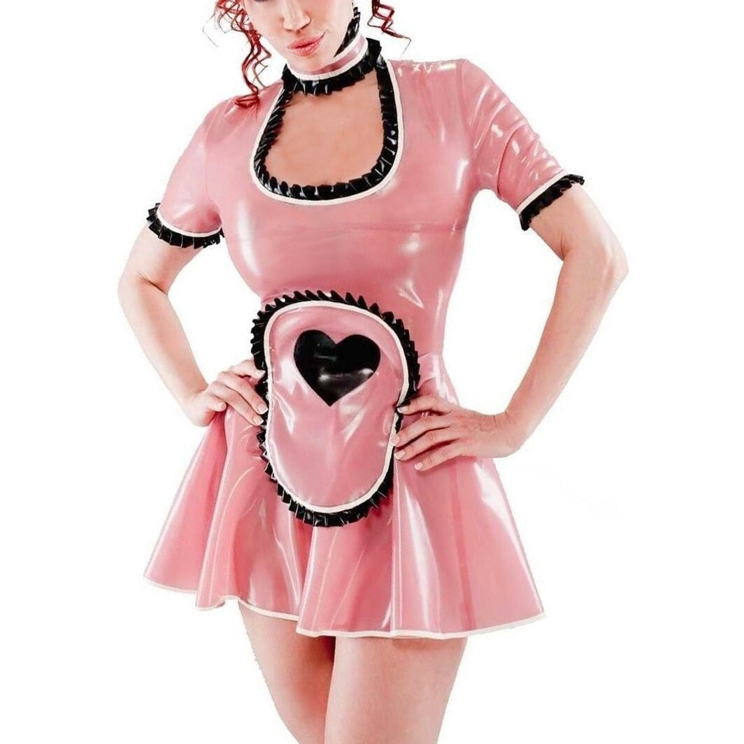 Latex Sissy Maid Uniform - Sissy Lux